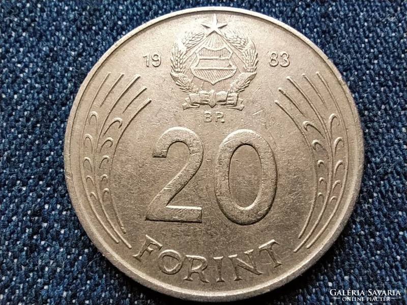 Népköztársaság (1949-1989) 20 Forint 1983 BP (id76924)