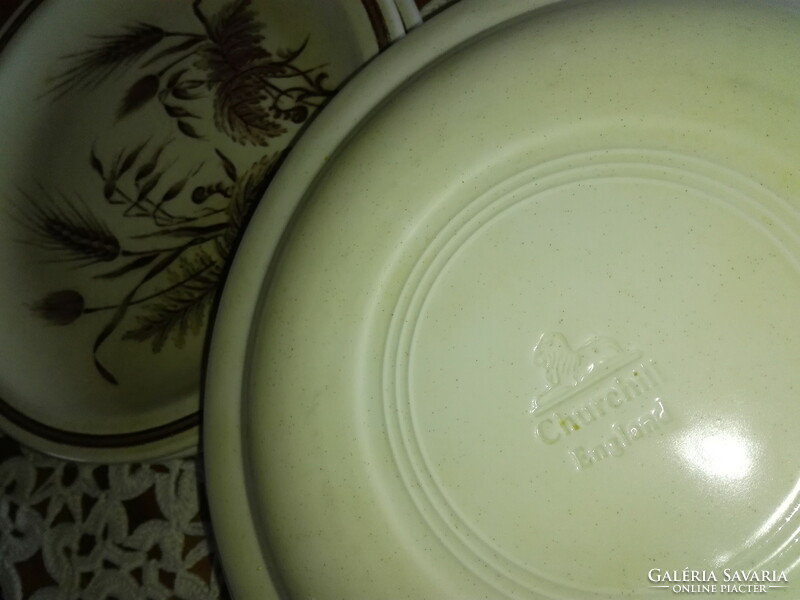 English Churchill flat plate...5 pcs.