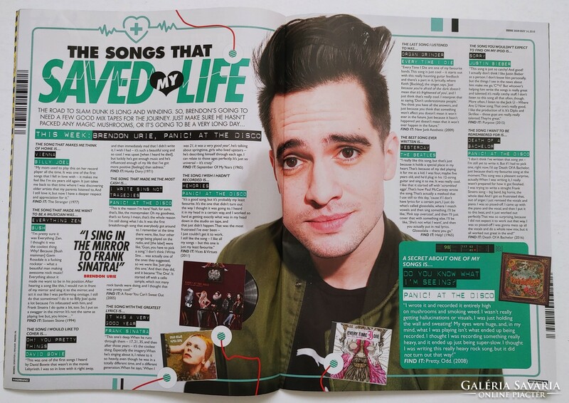 Kerrang magazin 16/5/14 Clyro Architects Issues Seconds Summer Panic Disco Neck Deep Counterfeit And