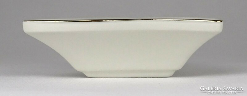 1O157 butter colored Zsolnay porcelain ashtray bowl