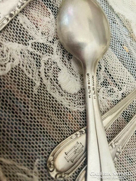 Silver tea spoons..6 pcs