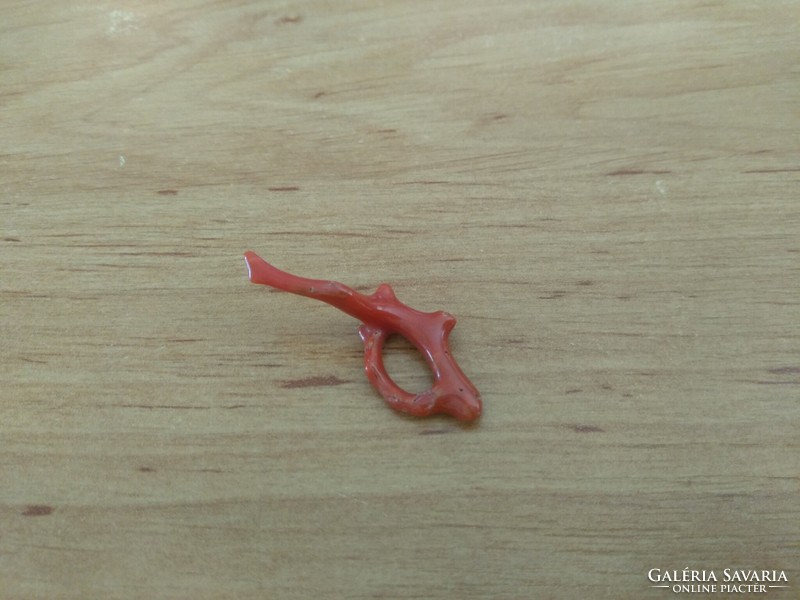 42mm Real Natural Red Coral Branch #8