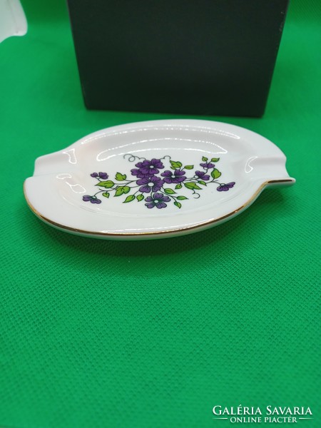 Zsolnay violet pattern ashtray