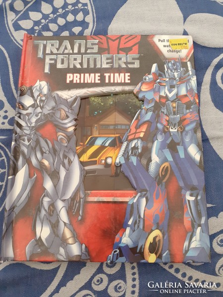 Transformers prime time kihajtós könyv 2007