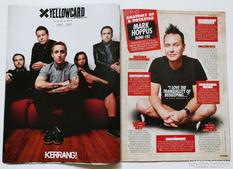 Kerrang magazin 17/4/22 Tool State Champs 21 Pilots Creeper PVRIS Guns Roses Parkway Drive