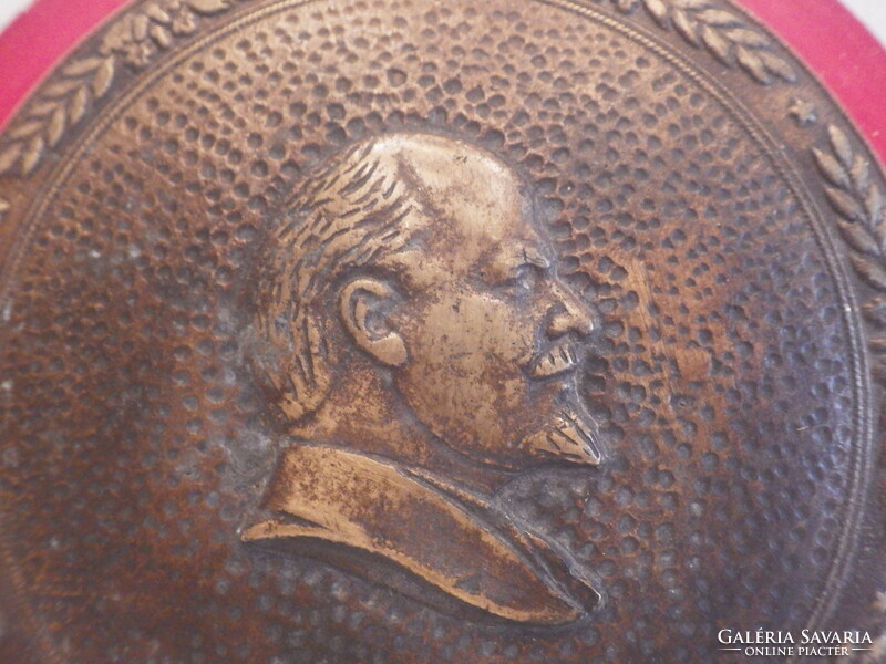 Lenin 1967 xi.7. Bronze plaque