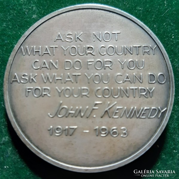 John F. Kennedy (1917-1963) emlékérem
