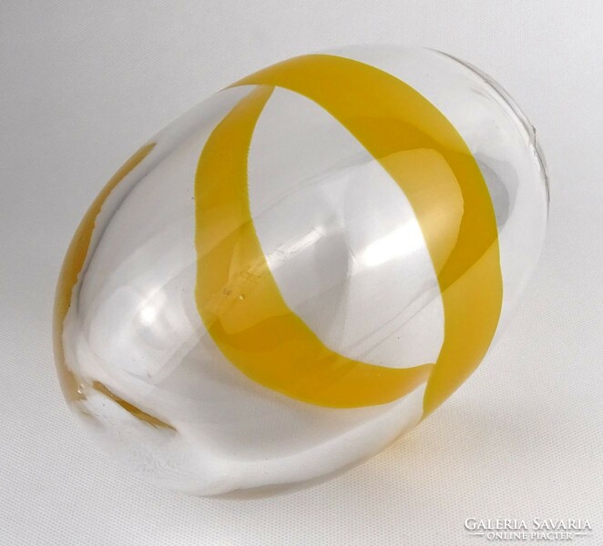 1O025 björn gustaf rönnquist: huge Swedish design krisma glass egg 22 cm