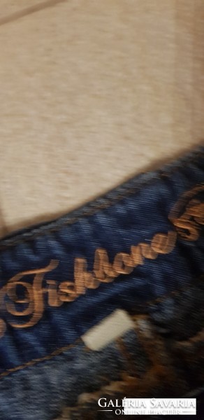 Fishbone s women's jeans bottom, mini skirt, stiletto with stones, studs