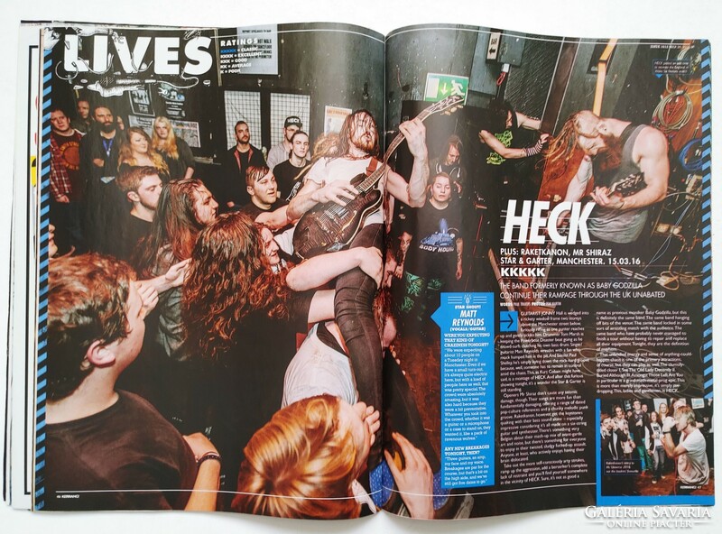 Kerrang magazin 16/3/26 Deftones Pierce Veil Brides Clyro Against Current Weezer Chemical Romance Go