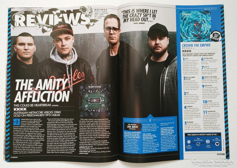 Kerrang magazin 16/8/6 All Time Low 5 Seconds Summer Death Punch 21 Pilots Alexandria Blink-182