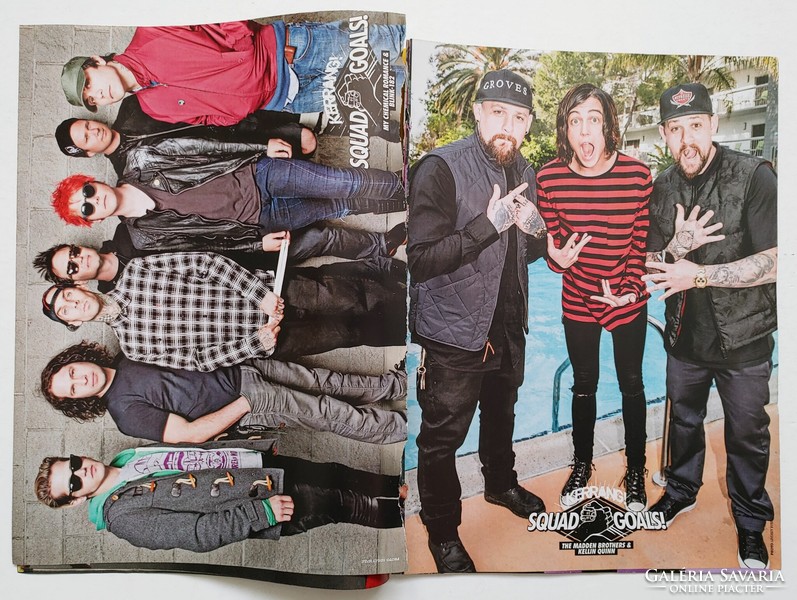 Kerrang magazine 16/3/26 deftones pierce veil brides cliro against current weezer chemical romance go