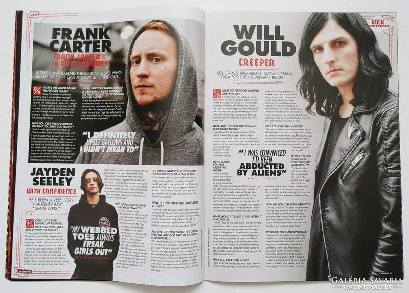 Kerrang magazine 16/7/9 biffy clyro death spells ghost babymetal muse beartooth slipknot borland day