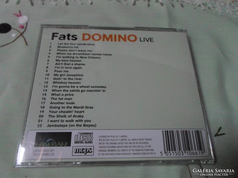 Fats Domino live (CD)
