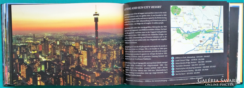HAJNI ISTVÁN · KOLOZSVÁRI ILDIKÓ: SOUTH ​AFRICA GPS útmutatóval -  > Többnyelvű könyv