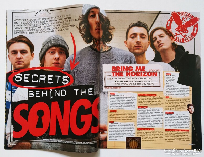 Kerrang magazin 16/4/9 Letlive Paramore Horizon Guns Roses PRVIS Clyro Deftones Used Alexandria