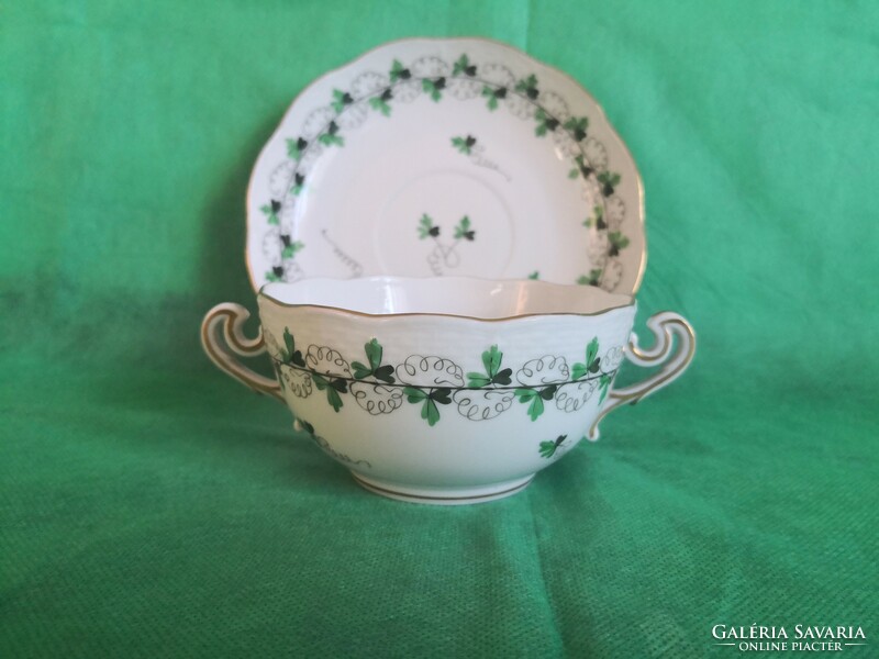 Herend parsley pattern large cup and base