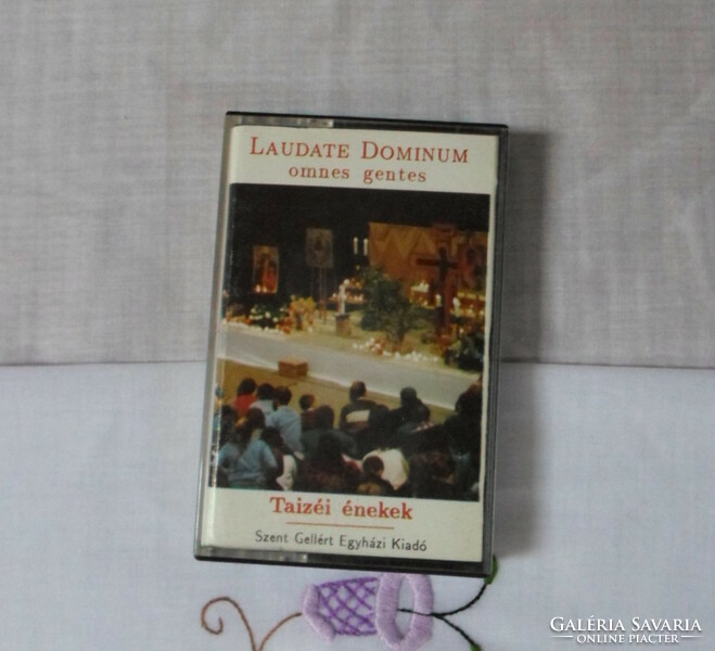 Church music cassette 4.: Laudate dominum (Taizé song)