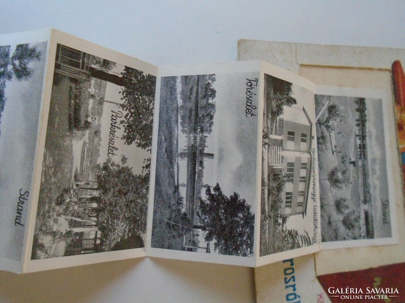 D198001 postcard orosháza-gyopáros leporello 1941