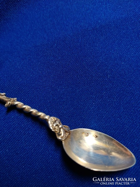 Silver Venetian commemorative spoon