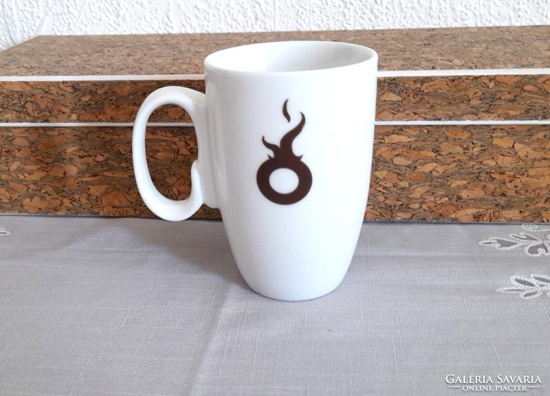 Porcelain hot chocolate mug