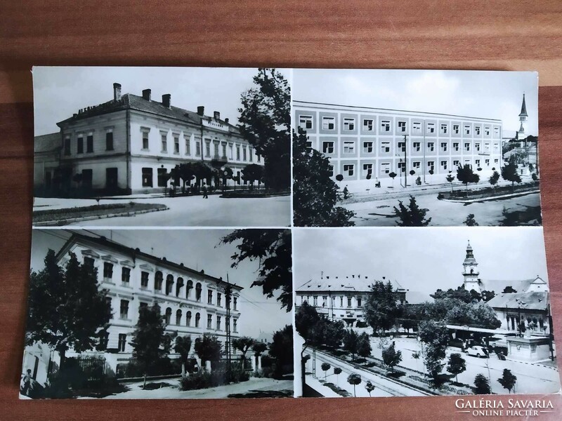Old postcard, Orosháza, 1960s