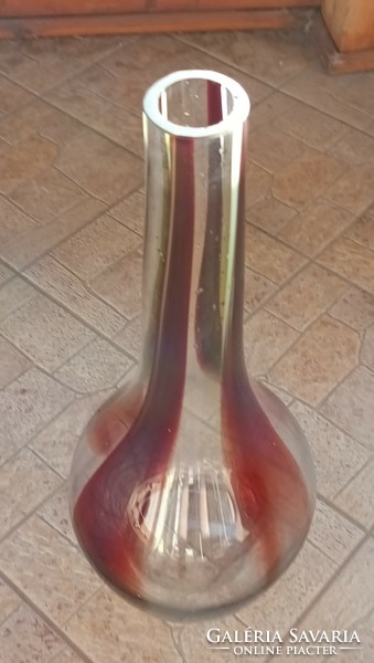 Murano glass floor vase - extra large size! - Carlo Moretti