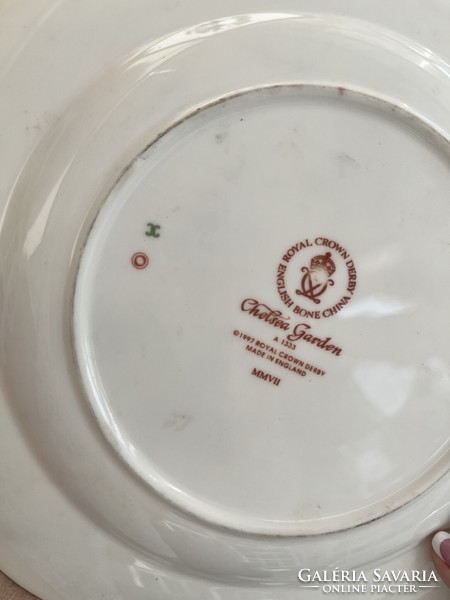 Angol porcelán  tányér