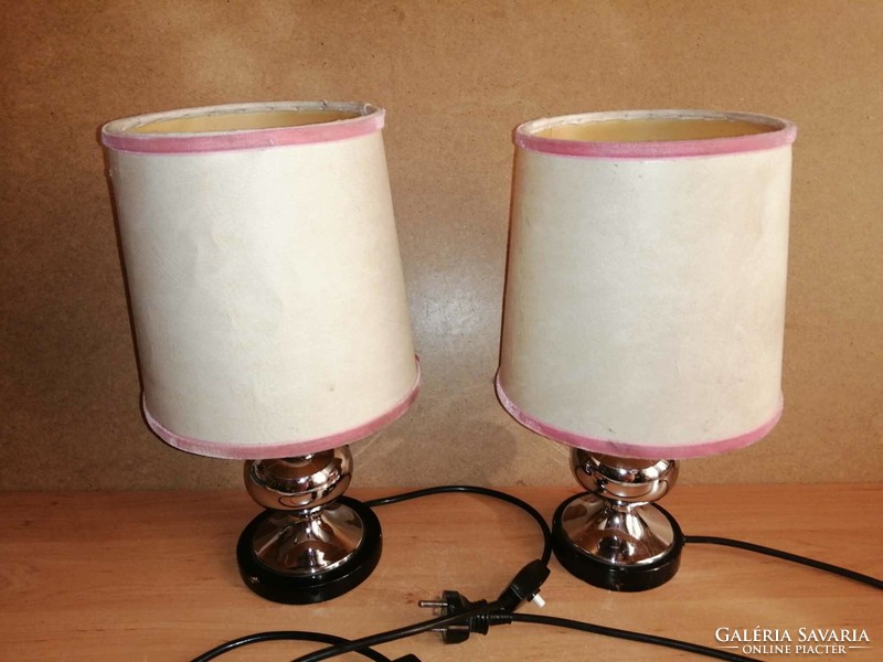 Night lamp with shade in a pair - 35 cm