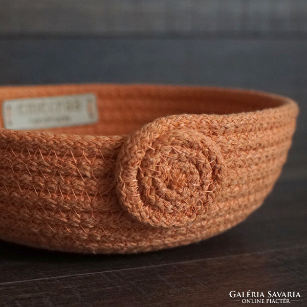 Crocus Small Stitched Rope Basket | 5