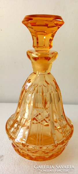 Moser style decanter amber negotiable