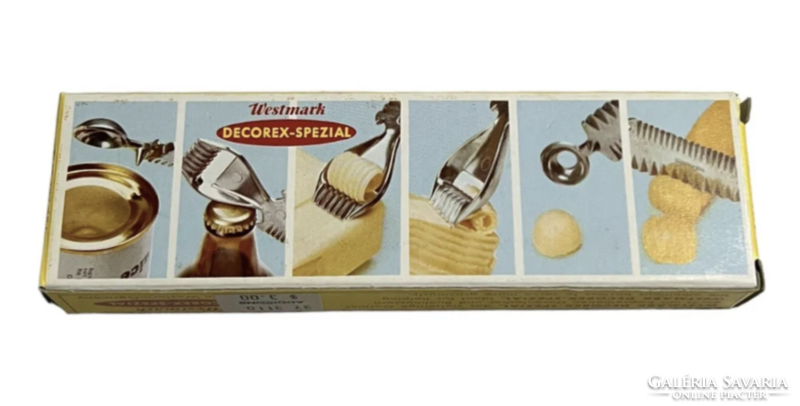 Régi “Westmark Decorex Spezial”- multifunkciós konyhai díszítő eszköz- nyugat- német