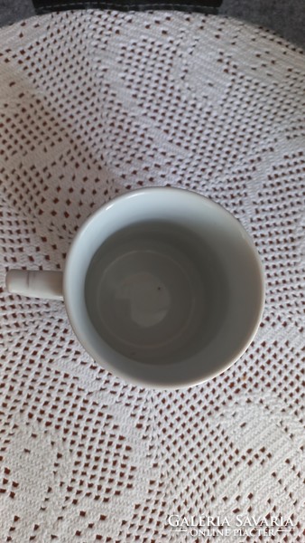 Antique jp-marked forget-me-not cup in good condition, height: 9.5 cm, opening diameter: 7.5 cm