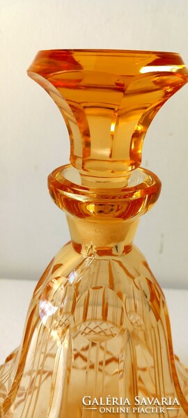 Moser style decanter amber negotiable