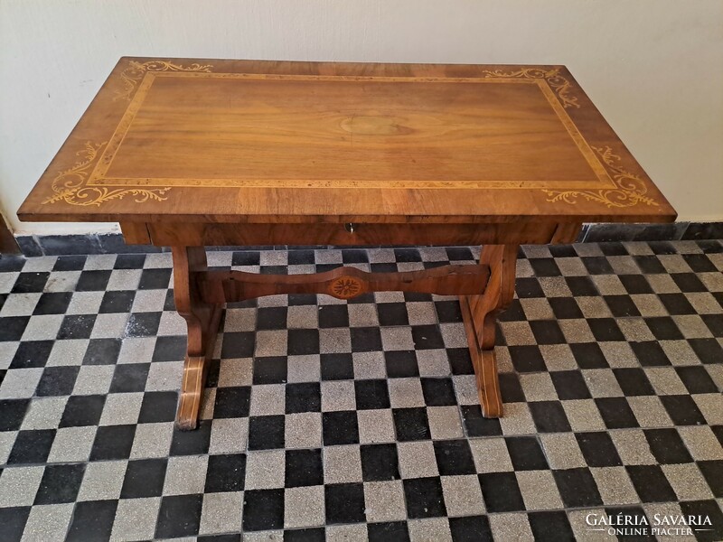 Antik biedermeier íróasztal 19sz bol