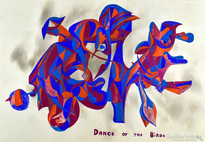 Elekfy (Kirchner) Jenő (1895-1968) DANCE OF THE BIRDS