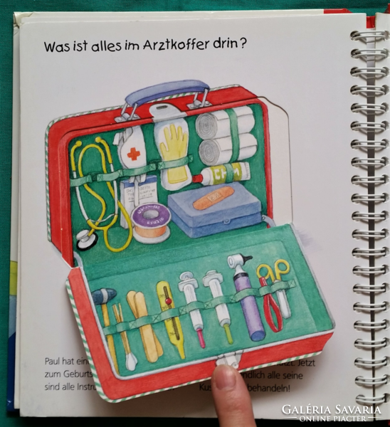 Doris Rübel: Bald bin ich wieder gesund / Wieso? Weshalb? Warum? - német nyelvű képeskönyv