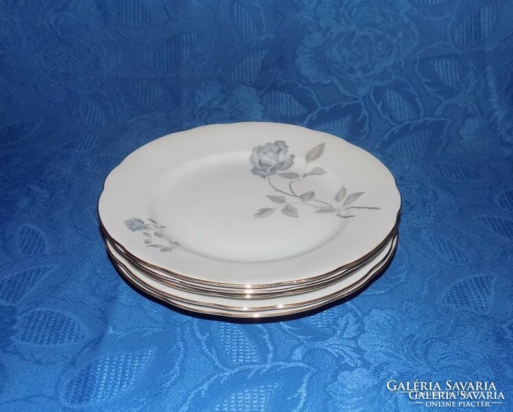 Epiag porcelán rózsa mintás kistányér készlet 5 db 19,5 cm (2p)