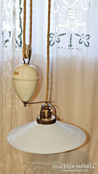 Ellensúly kiegyenlitős / Zsolnay(?) tojás nehezékes, csiga lámpa, LOFT lámpa nosztalgia gyűjtői