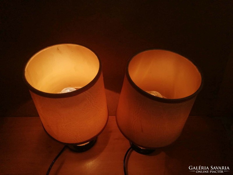 Night lamp with shade in a pair - 35 cm