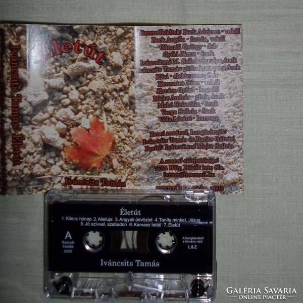 Church music cassette 8.: Tamás Iváncsits: life path - the life of Jesus (religious light music)