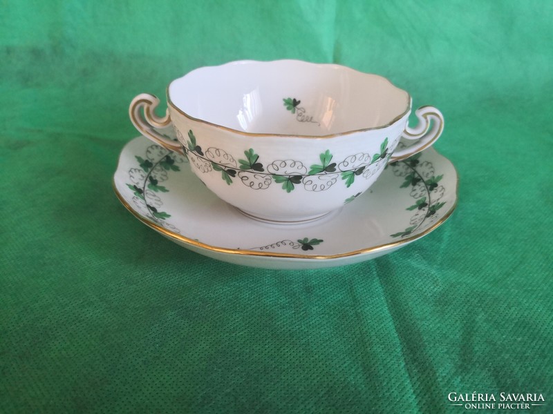 Herend parsley pattern large cup and base