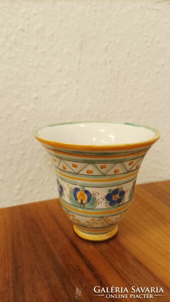 Applied art gorka géza ceramic vase.