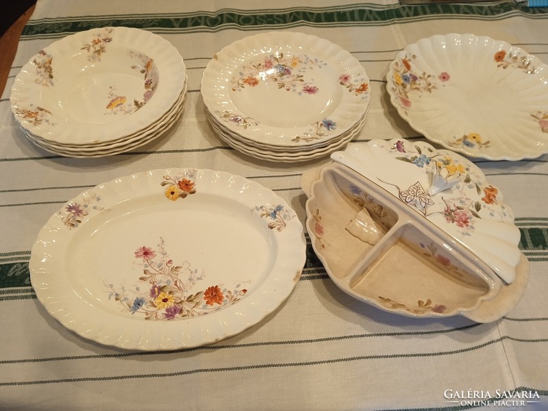 Copeland spode faience plates, side dishes