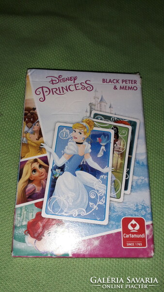 Quality cartamundi - disney - princess black péter/memo card according to complete pictures
