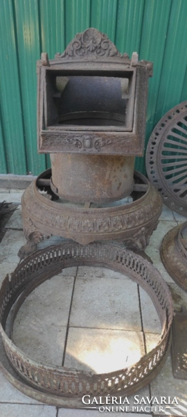 Meindlinger cast iron stove, incomplete