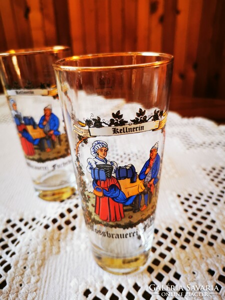 German glass, beer glass 2.5 Dl