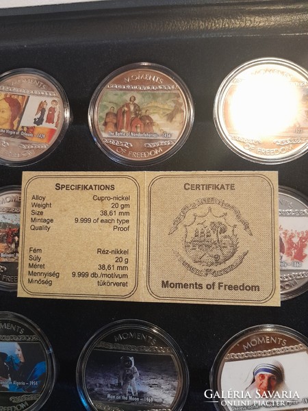 10 dolláros - Szabadság Pillanatai - Moments of freedom (teljes 2004-es) kollekció