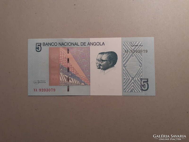 Angola-5 Kwanzas 2012 UNC