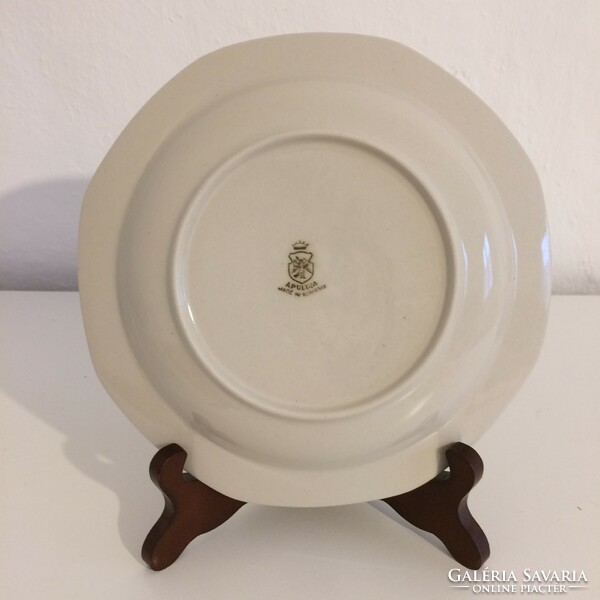 Apulum porcelain deep plate 21 cm